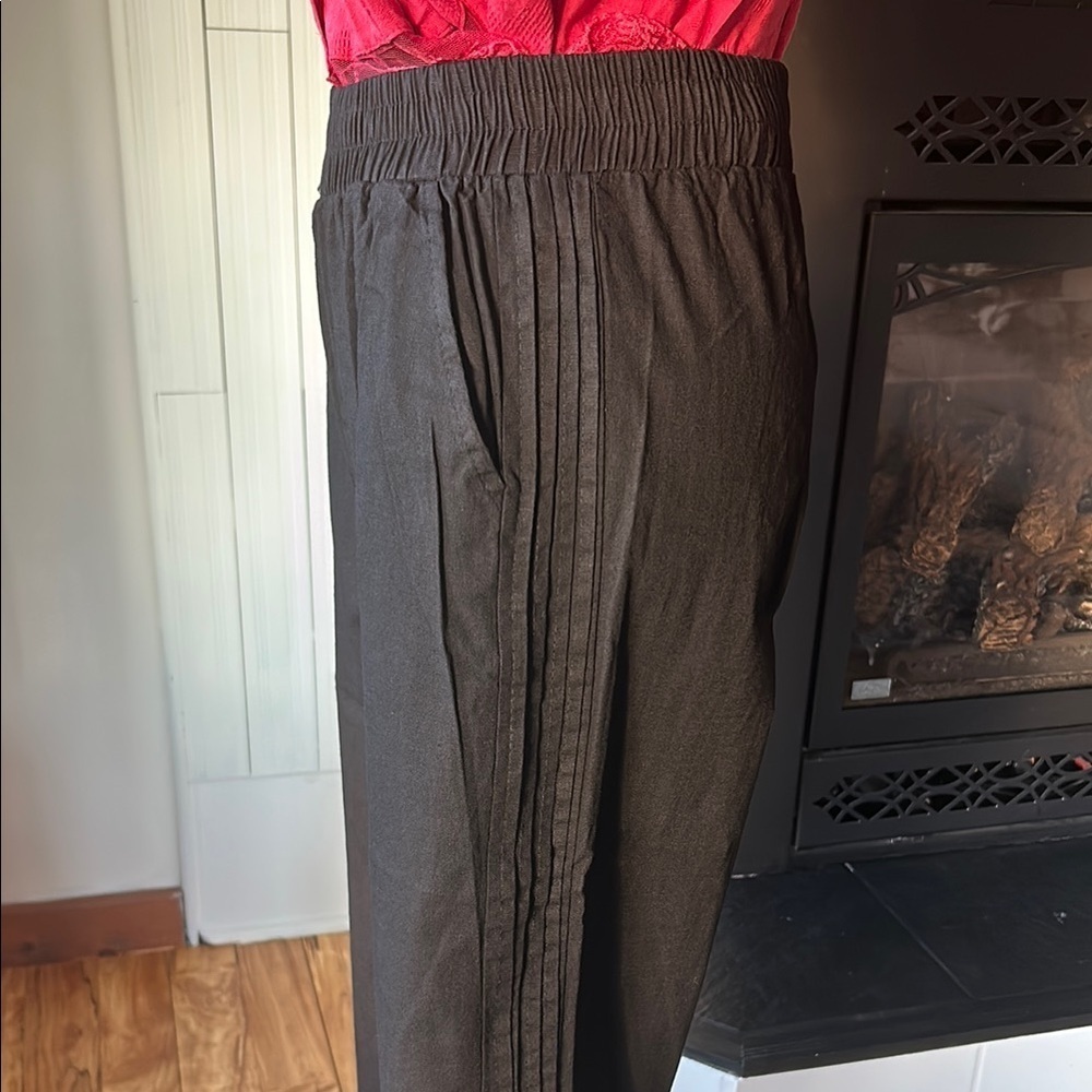 Preeya Closet Black Wide-Leg Pants - Picture 3 of 8